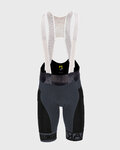 KARPOS pantalones cortos de tirantes - VERVE EVO - negro/gris