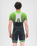 KARPOS pantalones cortos de tirantes - VERVE EVO - negro/verde