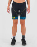 KARPOS pantalones cortos sin tirantes - VERVE EVO - negro/verde