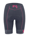 KARPOS pantalones cortos sin tirantes - VERVE EVO W - azul/rosa