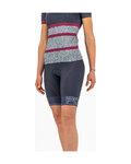 KARPOS pantalones cortos sin tirantes - VERVE EVO W - azul/rosa