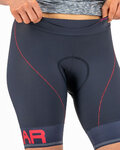 KARPOS pantalones cortos sin tirantes - VERVE EVO W - azul/rosa