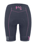KARPOS pantalones cortos sin tirantes - VERVE EVO W - azul/rosa