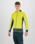KARPOS chaqueta aislante - LAVAREDO WINTER - amarillo/verde