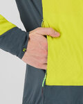 KARPOS chaqueta aislante - LAVAREDO WINTER - amarillo/verde