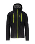 KARPOS chaqueta impermeable - LAVAREDO RAIN - negro/verde