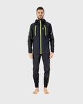 KARPOS chaqueta impermeable - LAVAREDO RAIN - negro/verde