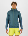 KARPOS chaqueta cortaviento - LAVAREDO EVO - azul/amarillo