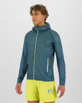KARPOS chaqueta cortaviento - LAVAREDO EVO - azul/amarillo