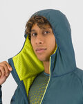 KARPOS chaqueta cortaviento - LAVAREDO EVO - azul/amarillo