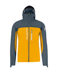 KARPOS chaqueta impermeable - LAVAREDO RAIN EVO - amarillo/negro