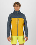 KARPOS chaqueta impermeable - LAVAREDO RAIN EVO - amarillo/negro