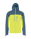 KARPOS chaqueta impermeable - LAVAREDO RAIN EVO - amarillo/azul