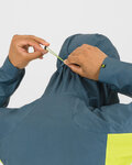KARPOS chaqueta impermeable - LAVAREDO RAIN EVO - amarillo/azul