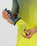 KARPOS chaqueta impermeable - LAVAREDO RAIN EVO - amarillo/azul