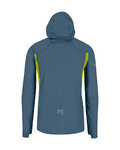 KARPOS chaqueta impermeable - LAVAREDO RAIN EVO - amarillo/azul
