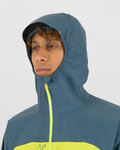 KARPOS chaqueta impermeable - LAVAREDO RAIN EVO - amarillo/azul