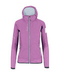 KARPOS chaqueta impermeable - LAVAREDO RAIN EVO W - púrpura/gris