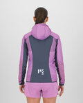 KARPOS chaqueta impermeable - LAVAREDO RAIN EVO W - púrpura/gris