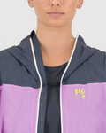 KARPOS chaqueta impermeable - LAVAREDO RAIN EVO W - gris/púrpura