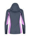 KARPOS chaqueta impermeable - LAVAREDO RAIN EVO W - gris/púrpura