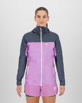 KARPOS chaqueta impermeable - LAVAREDO RAIN EVO W - gris/púrpura