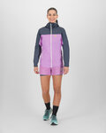 KARPOS chaqueta impermeable - LAVAREDO RAIN EVO W - gris/púrpura