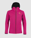 KARPOS chaqueta cortaviento - LAVAREDO WINTER KIDS - rosa/negro