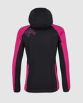 KARPOS chaqueta cortaviento - LAVAREDO WINTER KIDS - rosa/negro