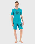 KARPOS pantalones cortos sin tirantes - VAL DI DENTRO - azul