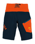 KARPOS pantalones cortos sin tirantes - VAL DI DENTRO - azul/naranja