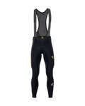 KARPOS pantalones largos con tirantes - VERVE WINTER - negro