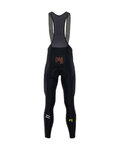 KARPOS pantalones largos con tirantes - VERVE WINTER - negro