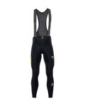 KARPOS pantalones largos con tirantes - VERVE WINTER - negro