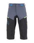 KARPOS pantalones cortos sin tirantes - VAL FEDERIA EVO - gris/negro