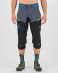 KARPOS pantalones cortos sin tirantes - VAL FEDERIA EVO - gris/negro