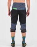 KARPOS pantalones cortos sin tirantes - VAL FEDERIA EVO - gris/negro