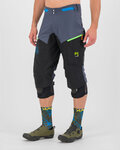 KARPOS pantalones cortos sin tirantes - VAL FEDERIA EVO - gris/negro