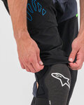 KARPOS pantalones cortos sin tirantes - VAL FEDERIA EVO - gris/negro