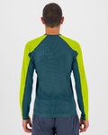 KARPOS camiseta de manga larga - LAVAREDO - verde/amarillo
