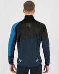KARPOS sudadera - VAL VIOLA FULL-ZIP - azul/negro