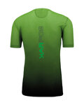 KARPOS Camiseta de manga corta - VERVE MESH - negro/verde