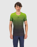 KARPOS Camiseta de manga corta - VERVE MESH - negro/verde