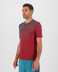 KARPOS Camiseta de manga corta - LAVAREDO ULTRA - rojo/azul