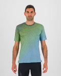 KARPOS Camiseta de manga corta - LAVAREDO ULTRA - verde/azul