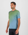 KARPOS Camiseta de manga corta - LAVAREDO ULTRA - verde/azul