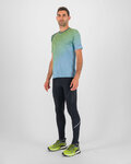 KARPOS Camiseta de manga corta - LAVAREDO ULTRA - verde/azul