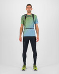 KARPOS Camiseta de manga corta - LAVAREDO ULTRA - verde/azul