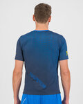 KARPOS Camiseta de manga corta - LAVAREDO ULTRA - negro/azul