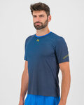 KARPOS Camiseta de manga corta - LAVAREDO ULTRA - negro/azul